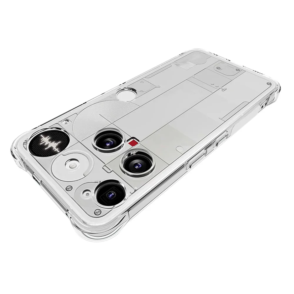 لا شيء الهاتف 3 A024 حالة وسادة هوائية للصدمات وسادة هوائية سيليكون بولي TPU لينة الغطاء الخلفي جراب هاتف ل لا شيء الهاتف 3 Phone3 2025 #4