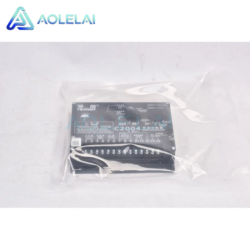 C2004 100% Original Fortrust Diesel Engine Controller Electronics Governor Speed Control Board 24V 1500r/min For Generator Parts
