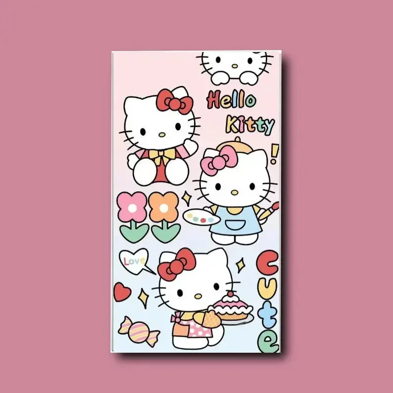 Nowe, urocze, przenośne etui na papierosy ze stopu aluminium Hello Kitty z kreskówki anime kawaii w stylu japońskim jako prezent dla chłopaka