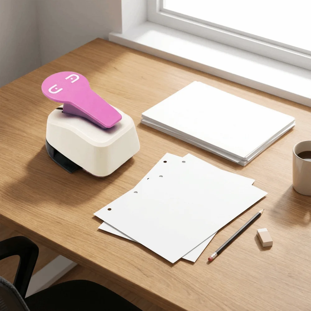 

Precision Earring Display Card Hole Punch Sturdy Metal Multifunctional Handmade Paper Punchers Professional Grade