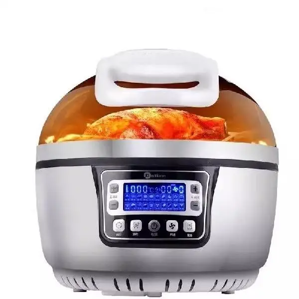 10L Intelligent Electric Frying Pan Multi-functional Home Oven Large Capacity Air Fryer Oil-free Frying Machine Cookware