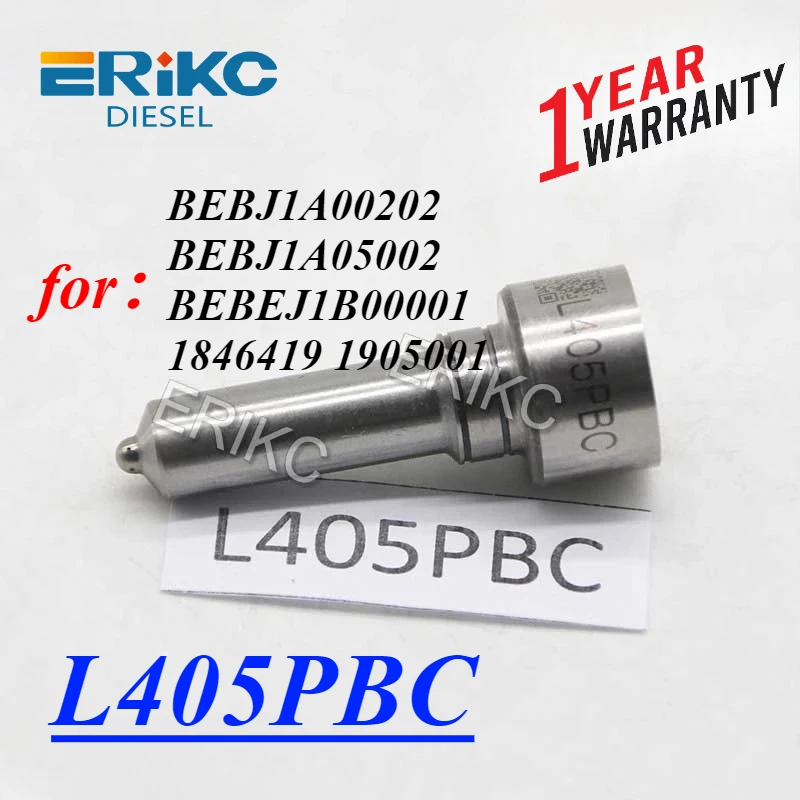 

L405PBC Diesel Fuel Injector Nozzle L405 PBC Njector Nozzle for BEBJ1A00202 BEBJ1A05002 BEBEJ1B00001 1846419 1905001