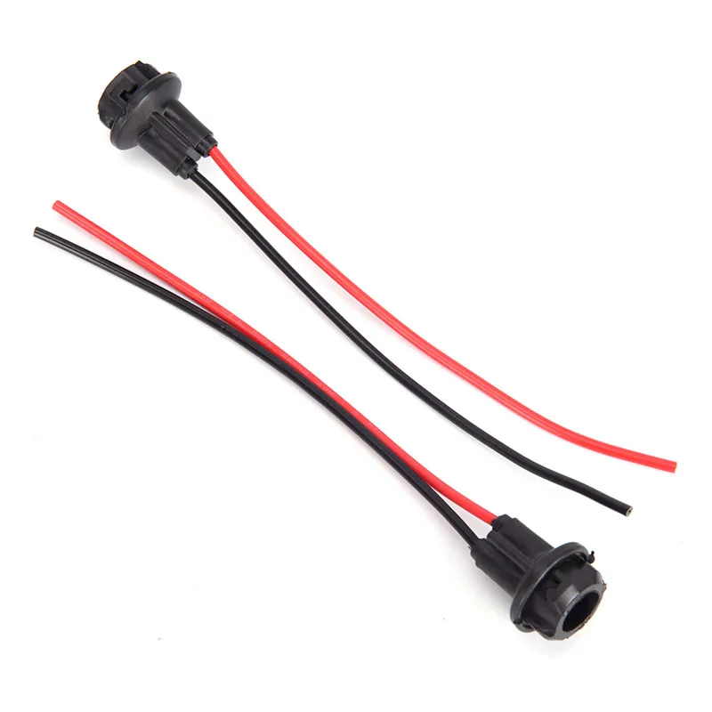 

Hot Sale T10 W5W Light Bulb Socket Holder fit Car Truck Boat Soft Rubber Connector Hot