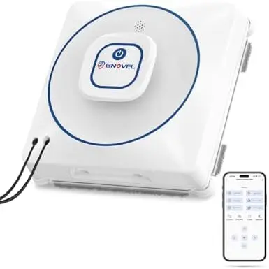 

Робот-мойщик окон 8000 Па, управляемый через приложение, с защитой от падения, для высотных и панорамных окон