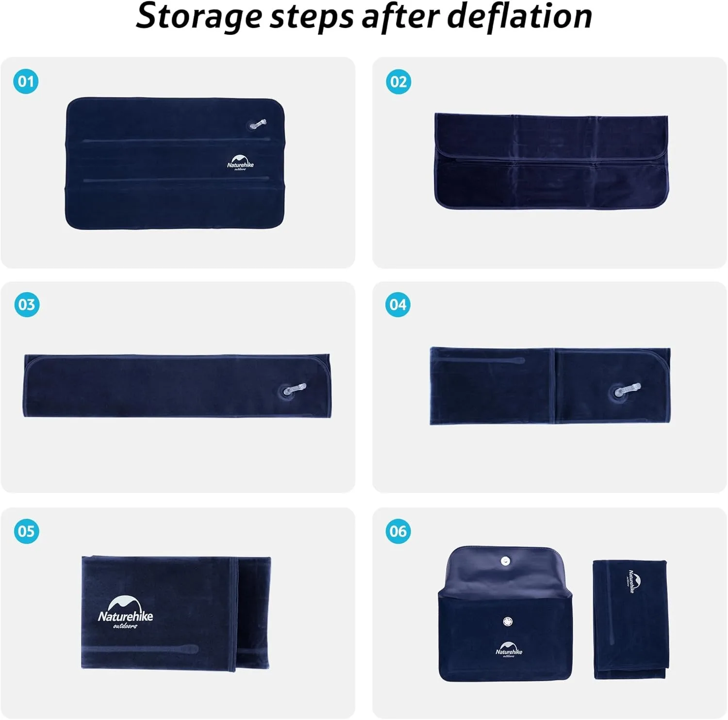 Naturehike Camping Pillow Ultralight Inflatable Pillow for Neck Support Comfortable Portable Backpacking Travel Office Pillow gallery 5