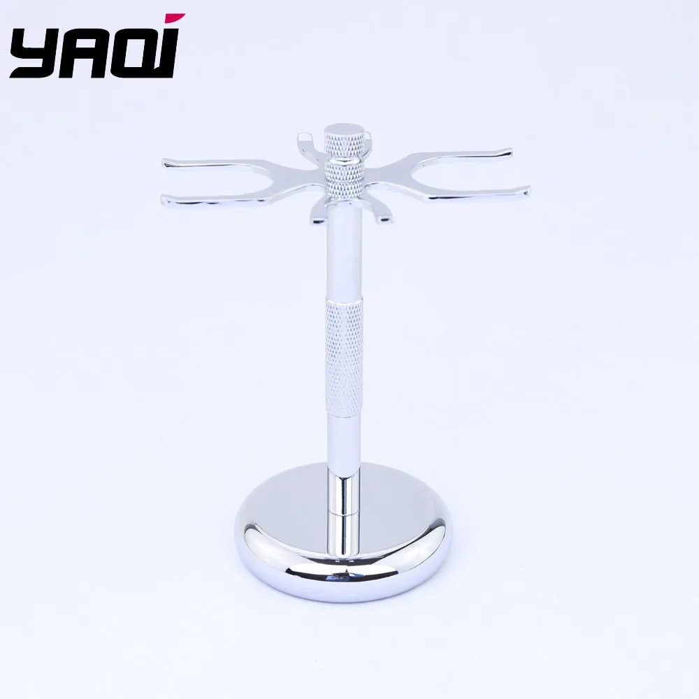 Yaqi soporte de afeitado para hombre, juego de brochas de afeitar, 4 puntas, 24mm, 26mm, 28mm