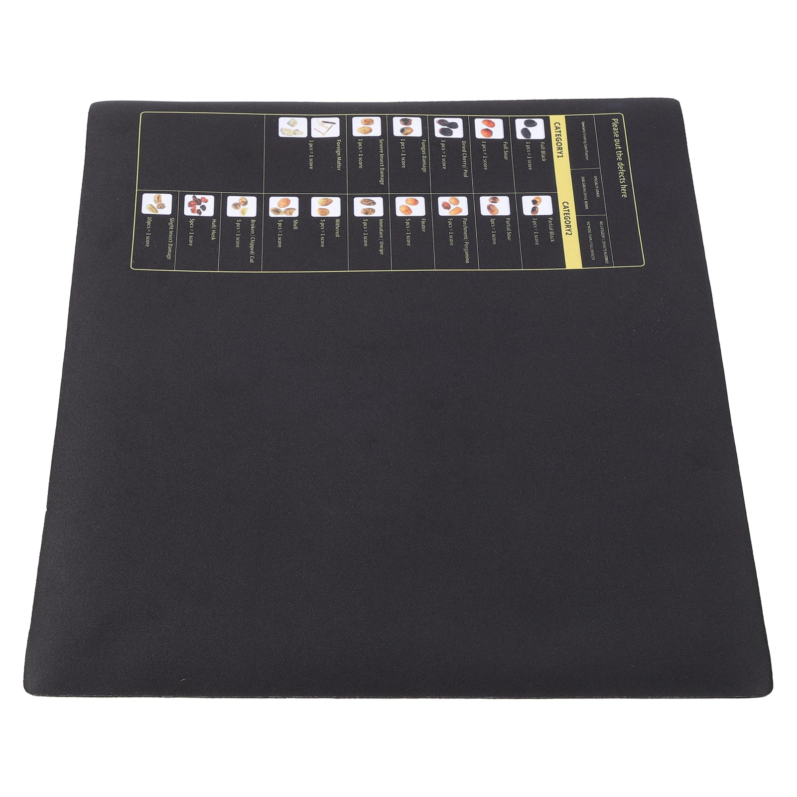 

Folding Coffee Beans Classification Pad Espresso Bean Sorting Cushion Soft Rubber Portable Grading Mat For Green Bean