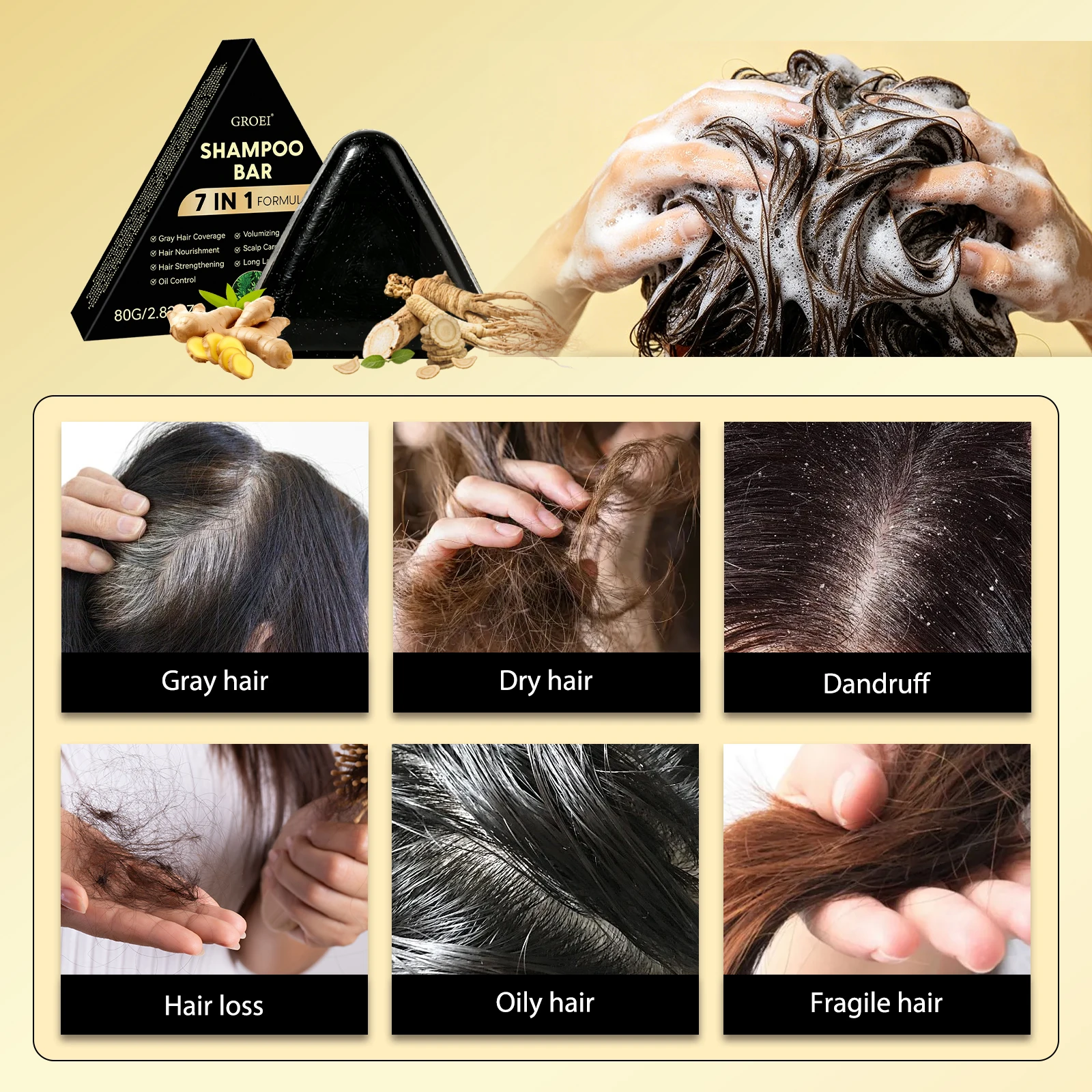 Herbal Ginger & Ginseng Shampo - Hair Care Pantene ulasan dan harga