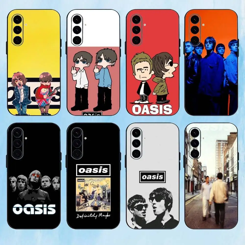 

O-Oasis R-Rock Band Phone Case For Samsung Galaxy A73,A72,A71,A70,A53,A52,A51,Others Soft Black Cover