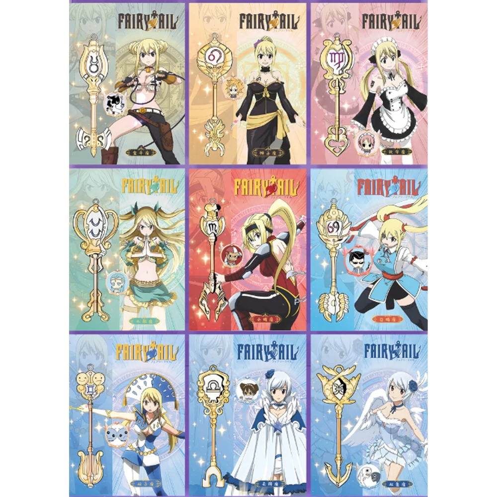 Wholesale New FAIRY TAIL Card Limited Magisters Guild Dragneel Laxus Dreyar Anime Peripheral Game Collection Card Toys Gifts