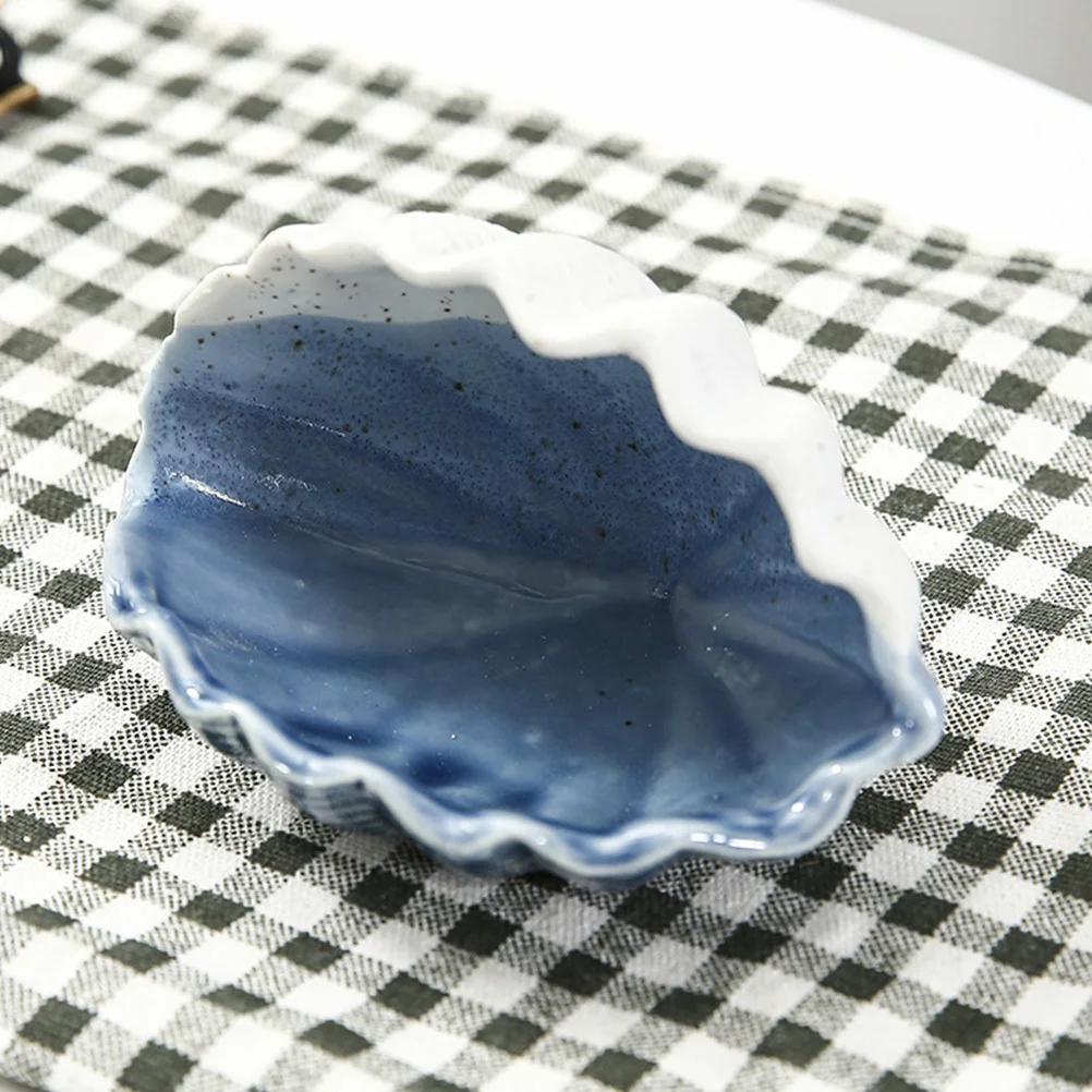 

Керамический морской органайзер для ювелирных изделий, держатель в виде ракушек, настольная декоративная коробка для дома, спальни, ванной комнаты, органайзер, держатель, витрина