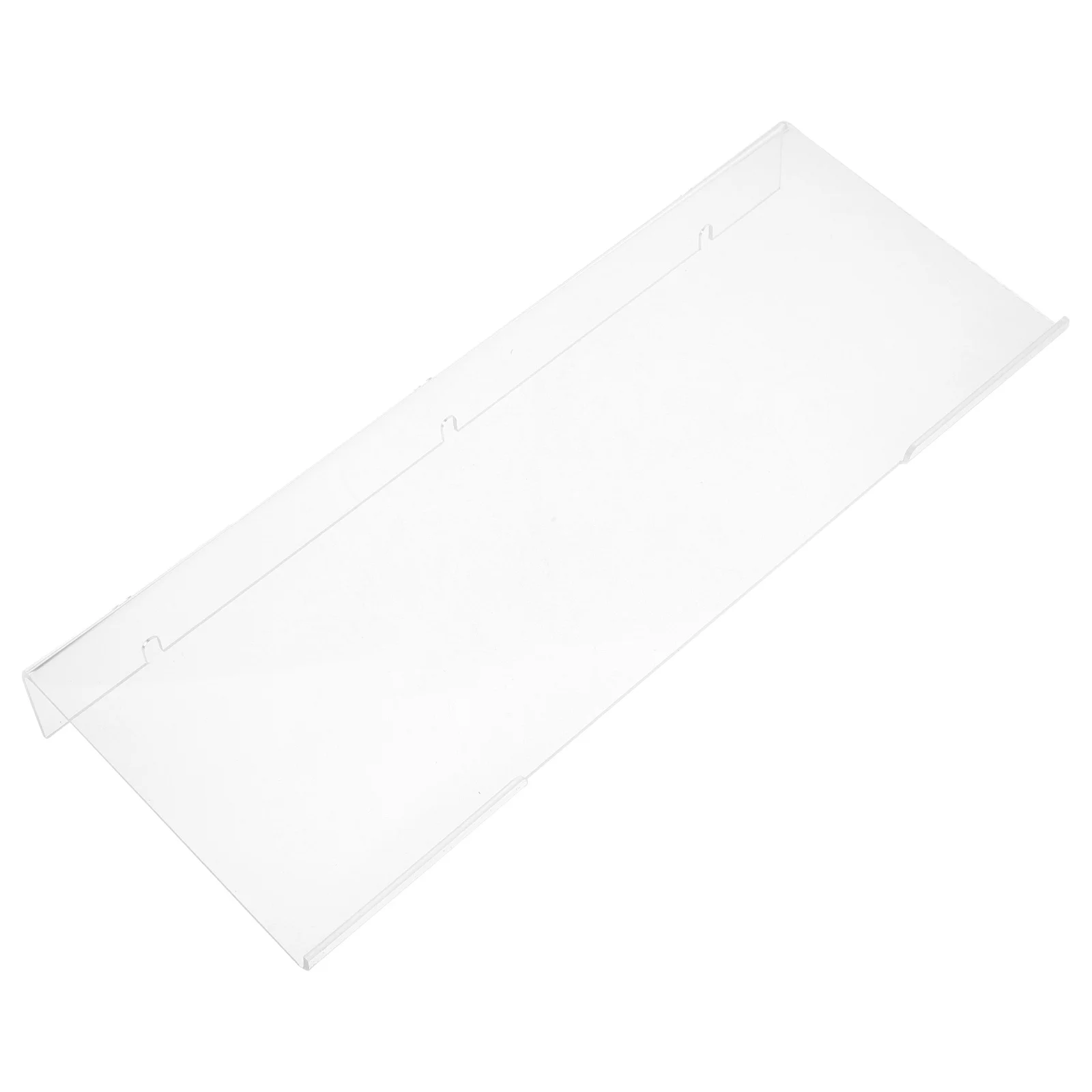 

Прозрачный акриловый лоток, экономящий место, настольный держатель для клавиатуры для офисных настольных аксессуаров, повышенный опыт набора текста, портативный