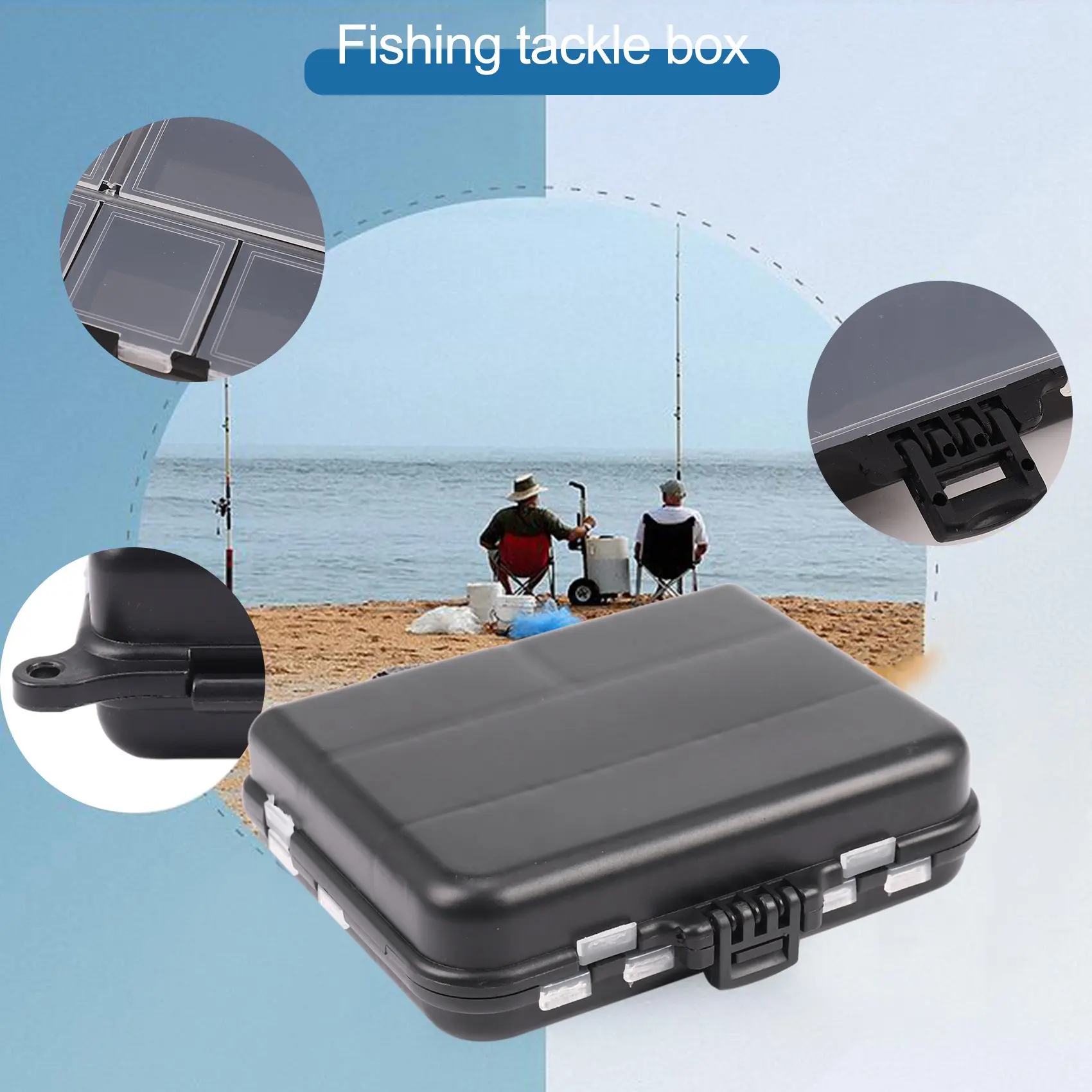 【STOCK】26 Grid Storage Case Fishing Tool Box Fishing Tackle Case