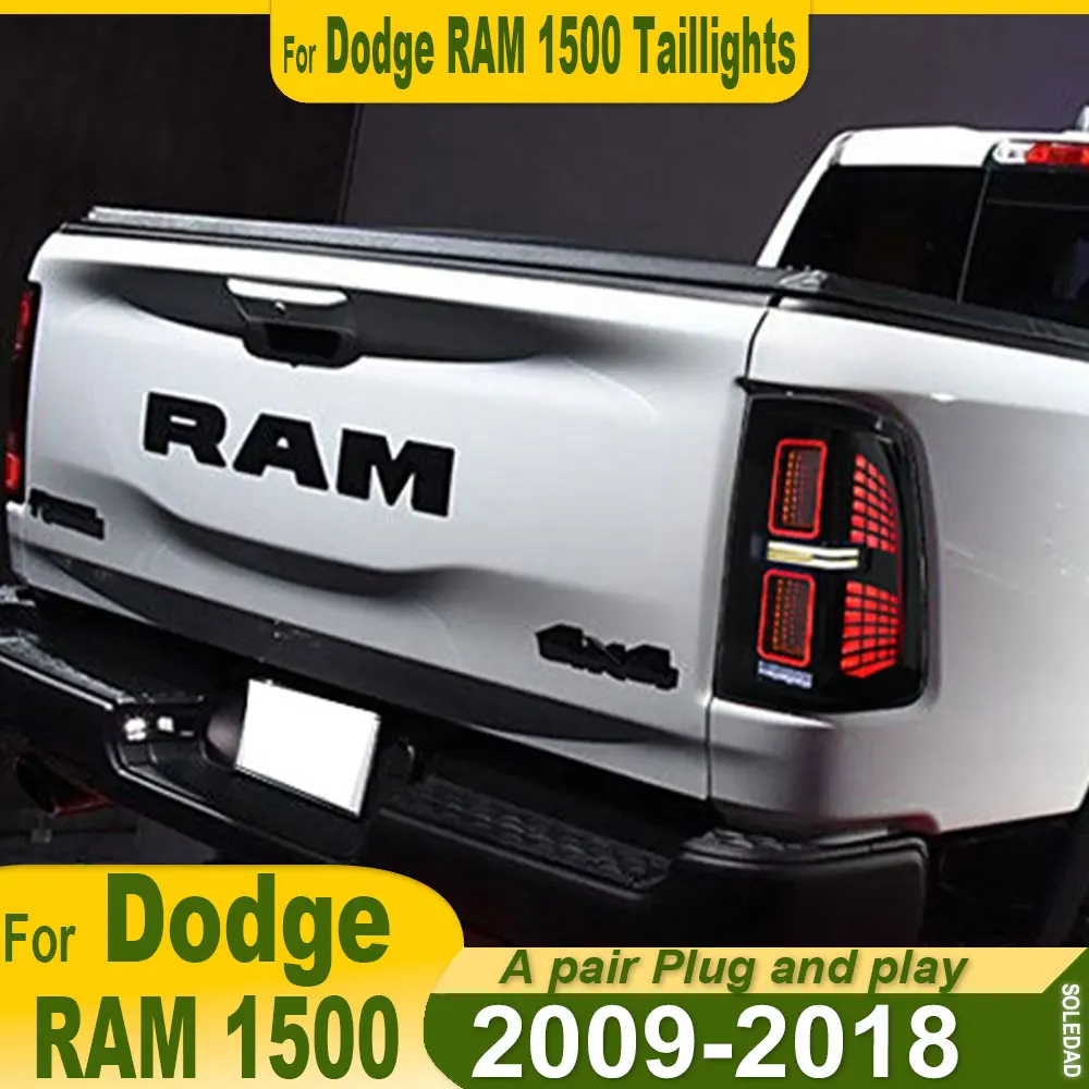 

For Dodge Ram 1500 2500 2009-2018 Taillight LED Projetor Tail Lamp Daytime Running Light Automotive Accessories