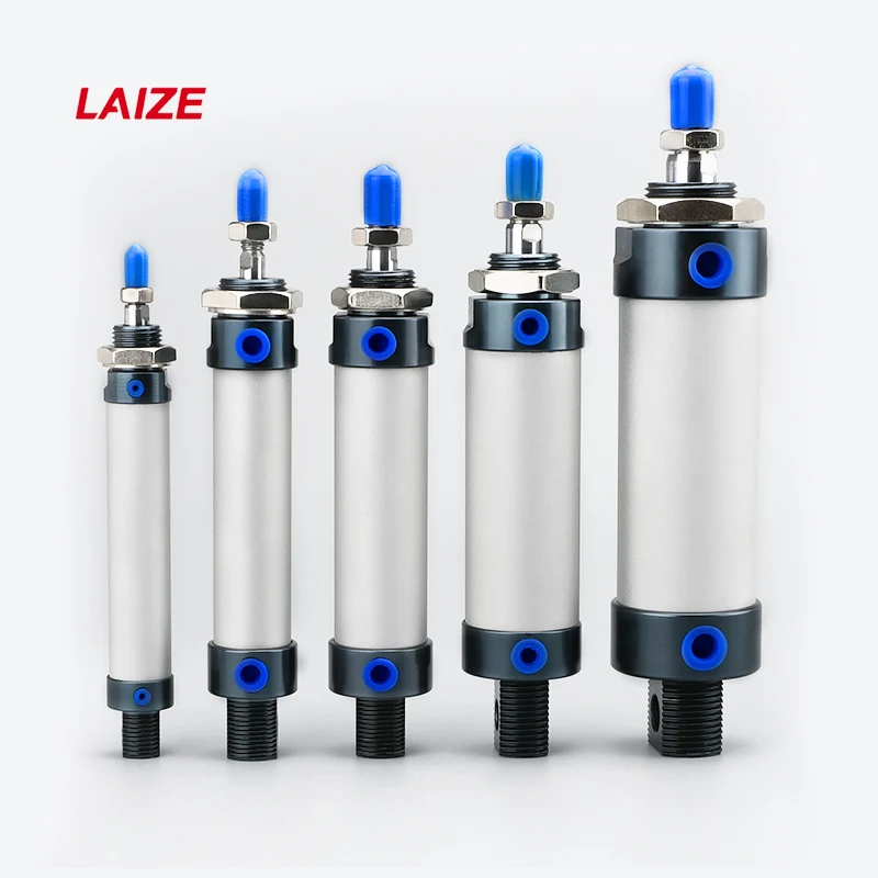 LAIZE MAL Mini Cylinder Pneumatic Double Action Air Cylinder Aluminum Alloy