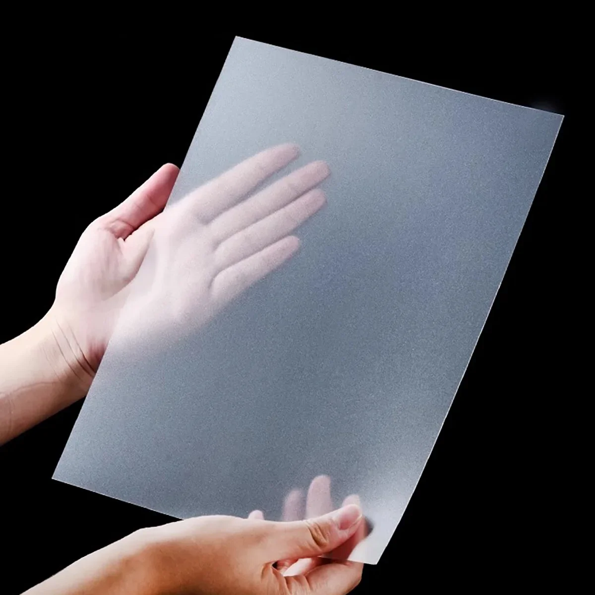 بولي فينيل كلوريد متجمد لوحة بلاستيكية شفافة بولي كلوريد الفينيل ورقة بلاستيكية رقيقة لتقوم بها بنفسك نموذج المواد Thk0.3/0.4/0.5/0.6/0.8/1/1.5/2 مللي متر #3