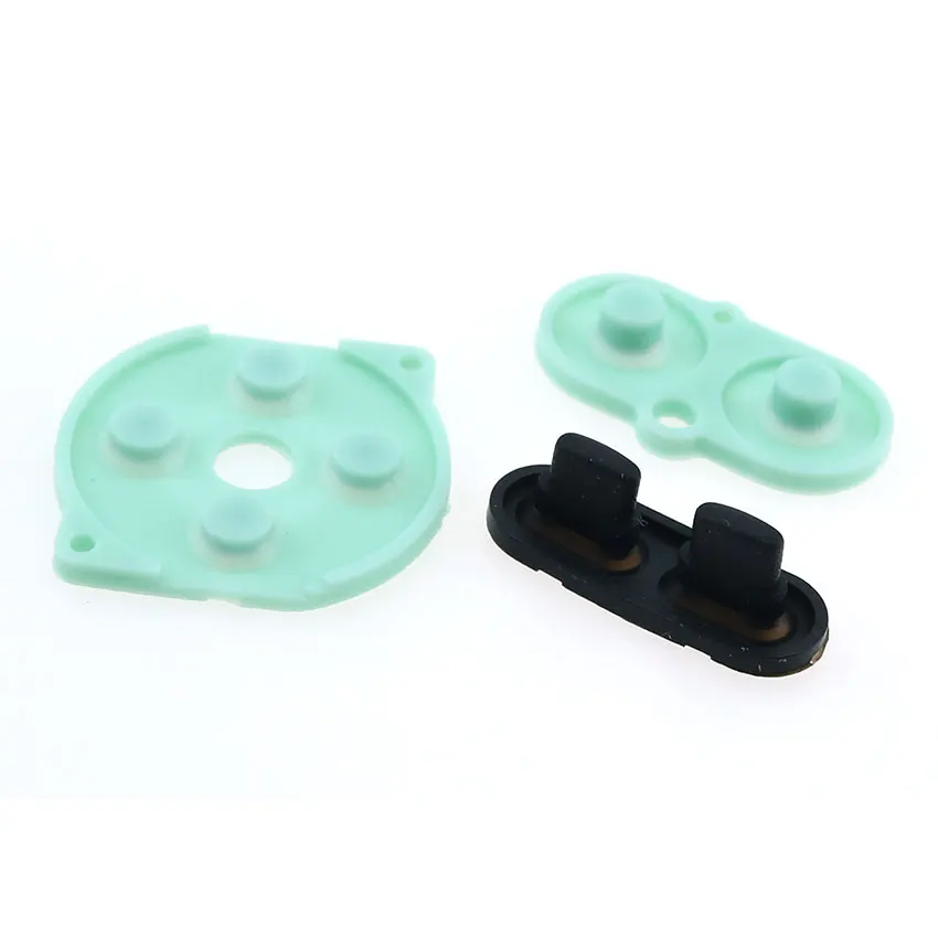 ChengHaoRan 10Color Rubber Conductive Buttons A-B D-Pad For Game Boy Color GBC Silicone Conductive Start Select Keypad