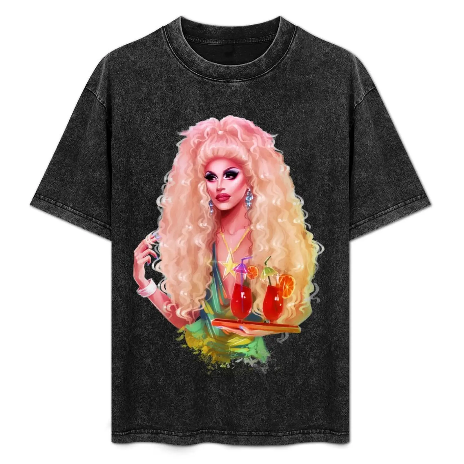 

AQ S10EP09 T-Shirt No Iron Casual Short Sleeve Top