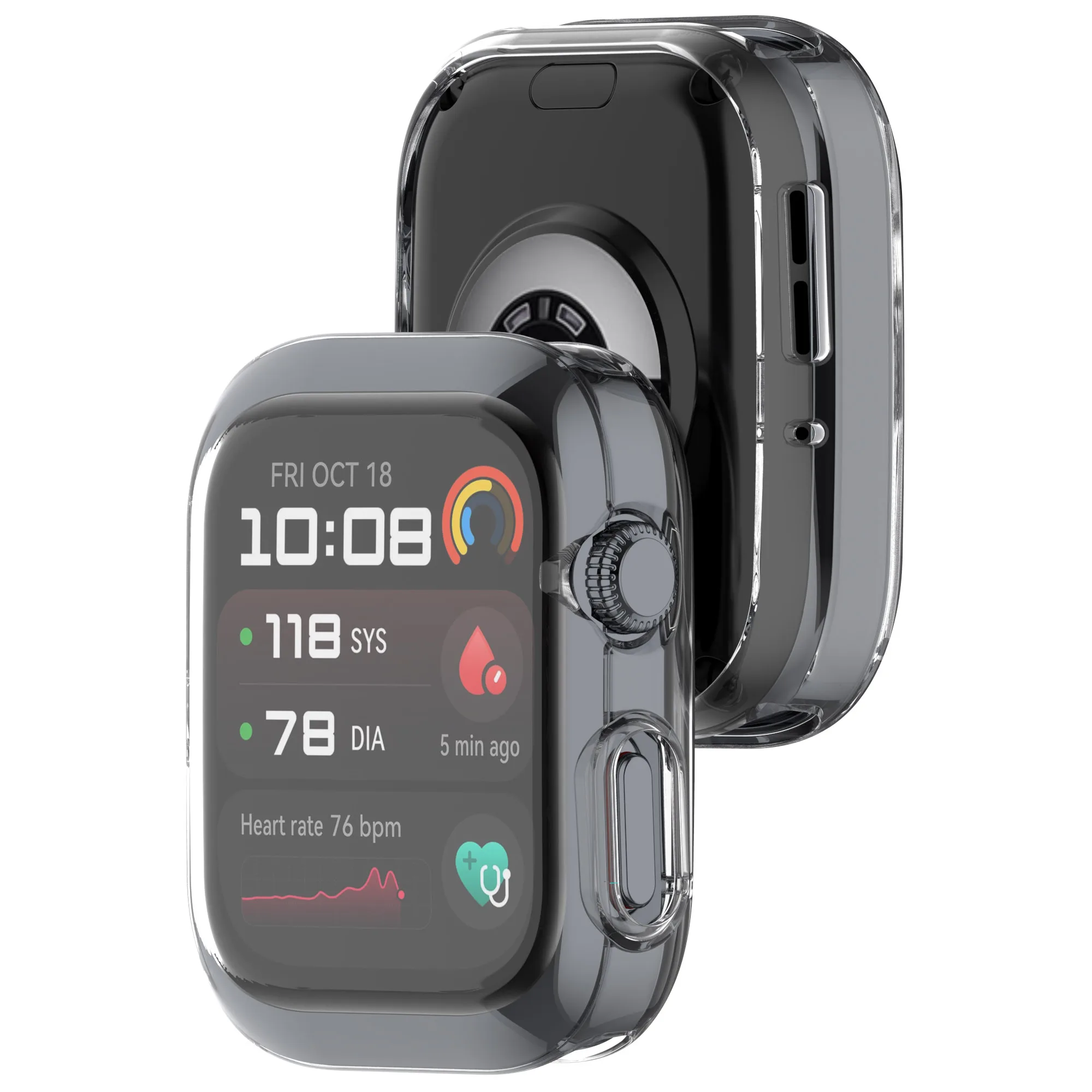 Soft TPU Protection Cover Full Screen Protection Case For Huawei Watch D2