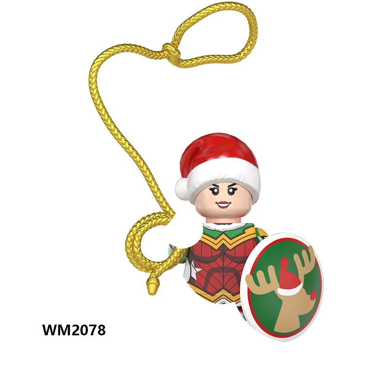 Halloween-Film-Bausteine Weihnachten Halloween für Spielzeug Geschenke Mini-Actionfiguren Kinder-Bausteine für Partys
