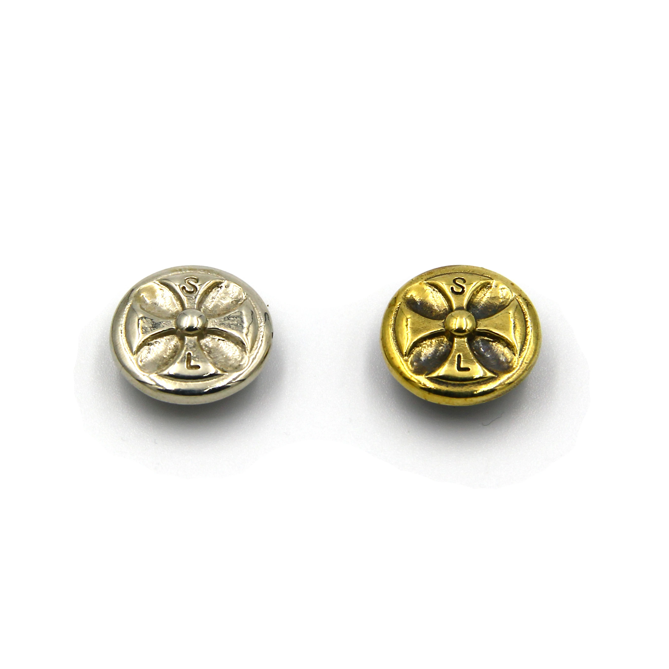 Conchos Buddhist Rune Design India Ancient Symbol Studs For Leather Purse Decoration