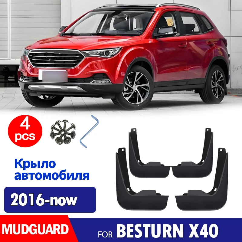 

2016 2017 2018 2019 2020 2021 for BESTURN X40 Mudguard Fender Mud Flap Guards Splash Mudflaps Front Rear 4pcs