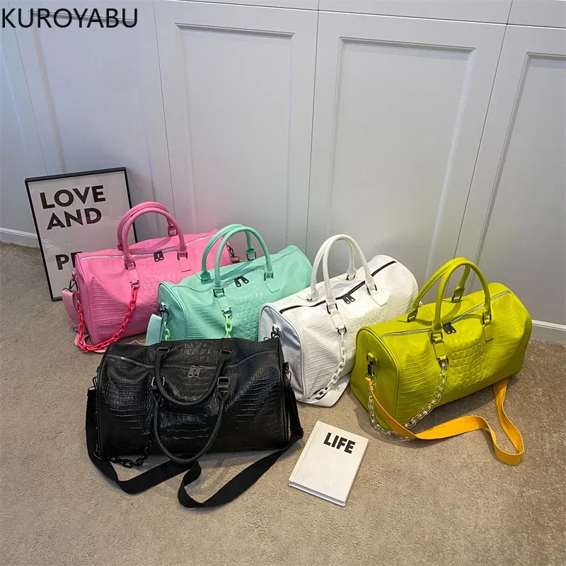 Fashion PU Leather Crossbody Bags Women Large Capacity Casual Vintage Harajuku High Street Travel Y2k Shoulder Bag Bolsa Mujer