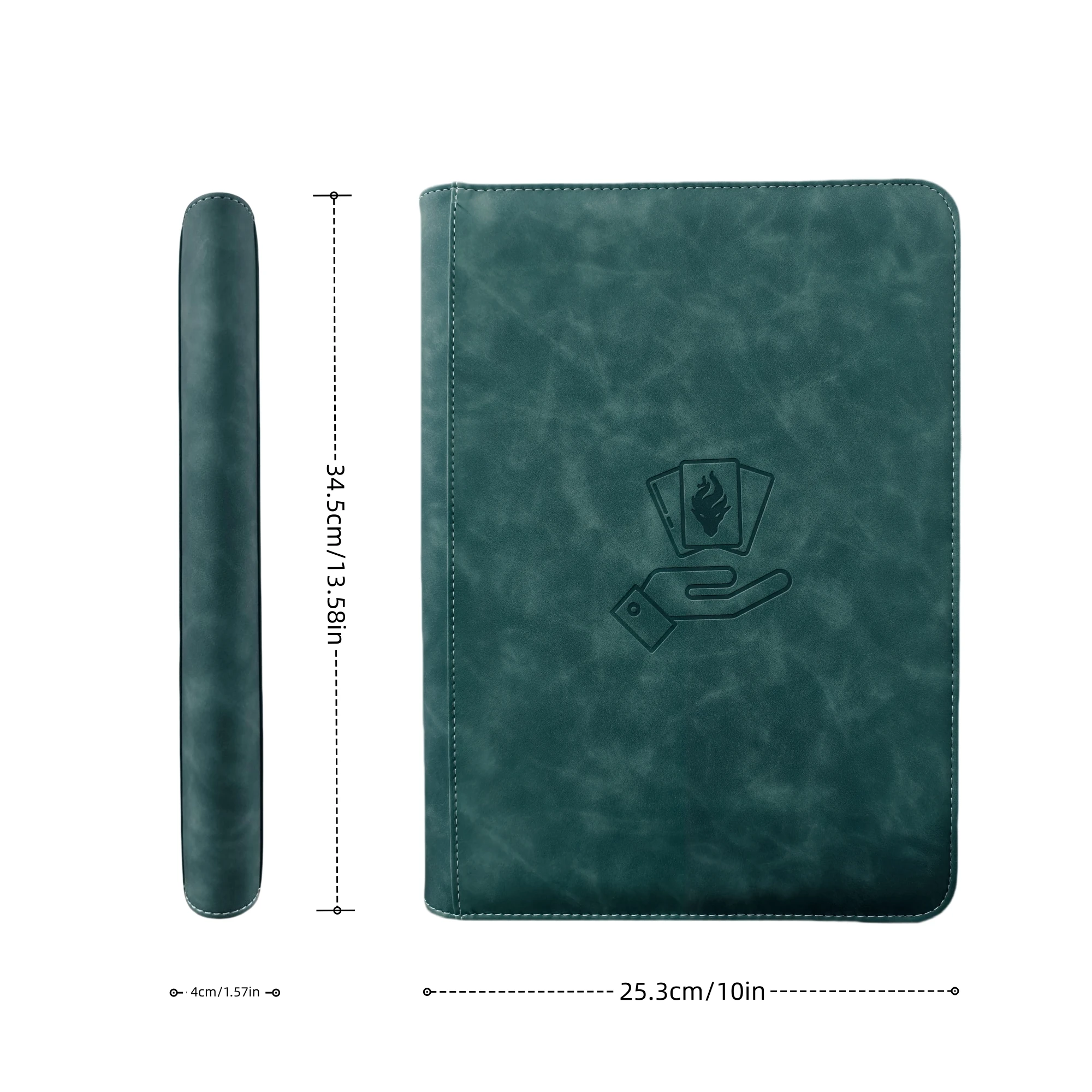 9-pocket kaartbinder, 360 zakken ruilkaartbinder, dubbelzijdige zakcollectiebinder, kaartmap voor MTG, TCG, spelkaarten