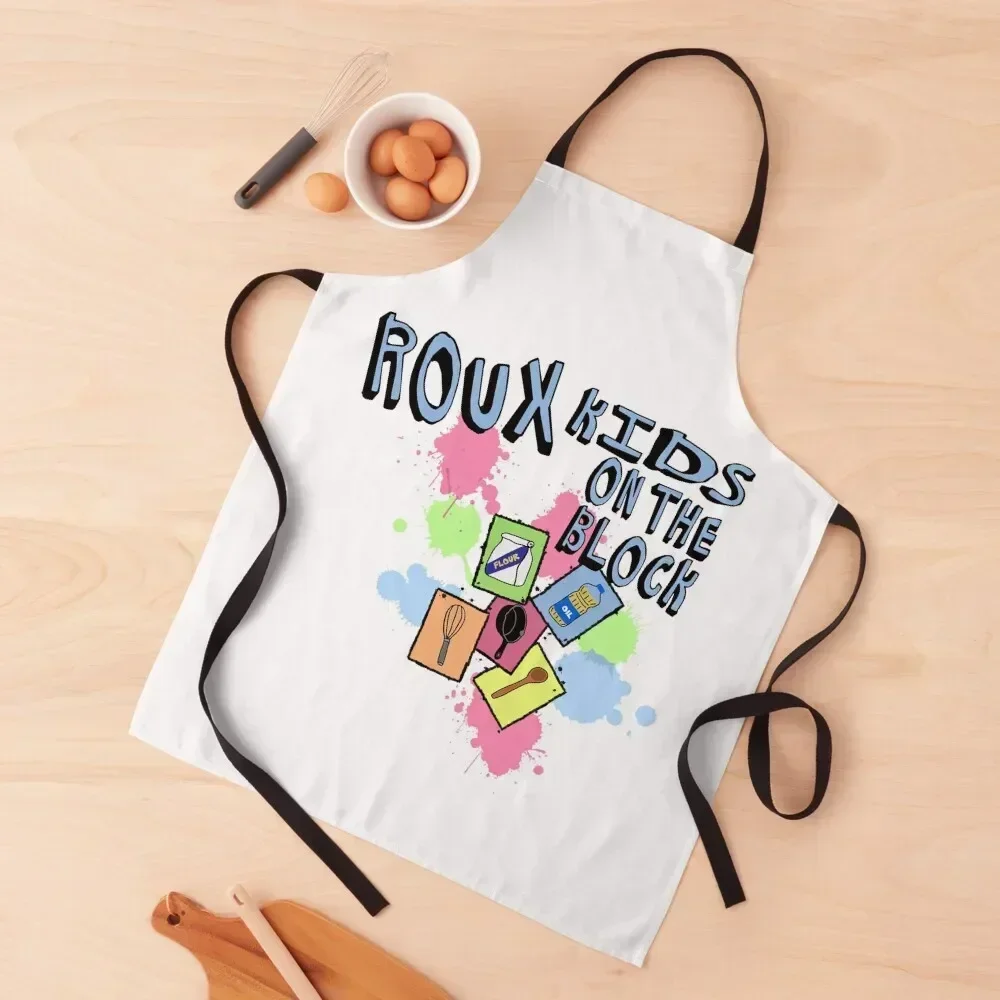 

Roux Kids On The Block Фартук Эстетические предметы домашнего обихода для кухни Специальные аксессуары Фартук