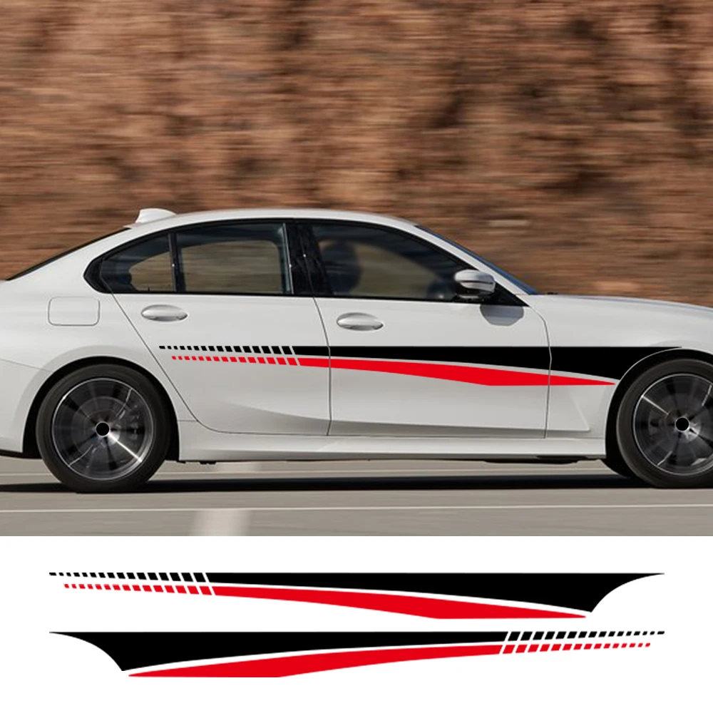 

Наклейки на двери автомобиля BMW, комплект виниловой пленки для оклейки, водонепроницаемая автомобильная виниловая пленка, ПВХ-наклейки, аксессуары для экстерьера автомобиля