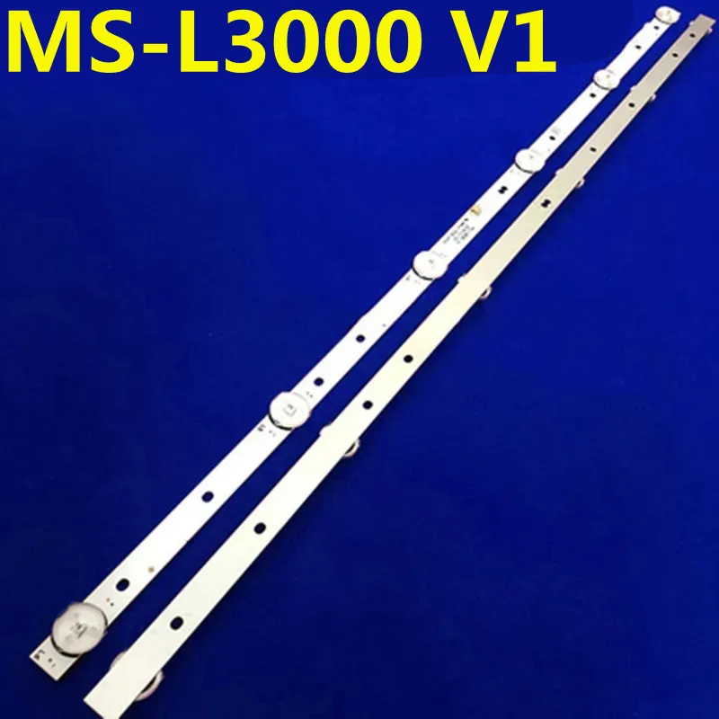 

50PCS 570MM 6v LED Backlight Strip 6lamp For 32inch For MS-L3000 V1 PTV3215ILED 3215ILED