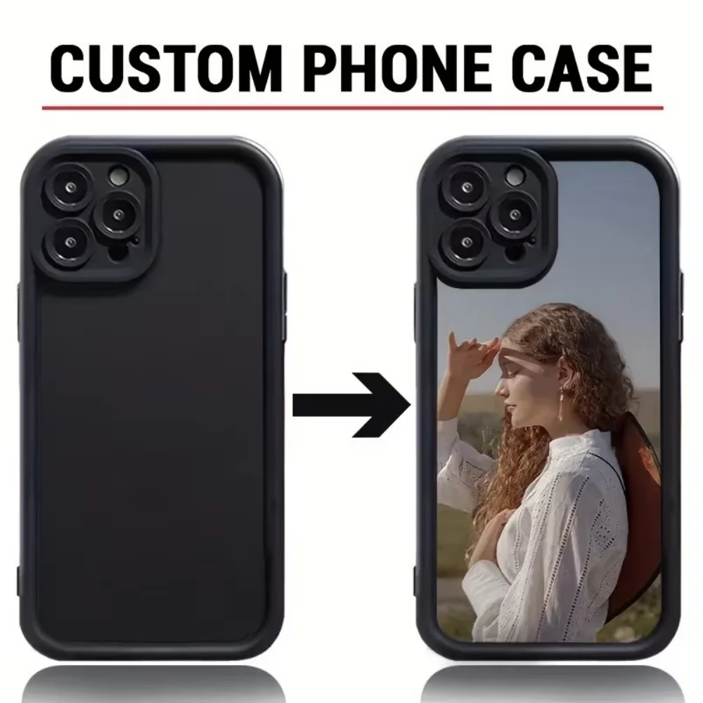 DIY Customization Personalized Lover Pet Photos Soft TPU Phone Case For IPhone 18 17 16 15 14 13 12 11 Pro Max Plus Protect Case