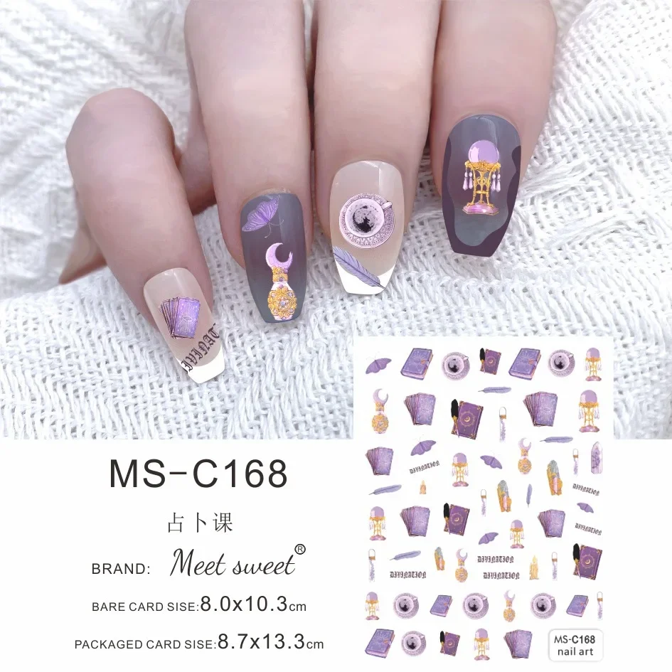 Hot Harries Potters Nail Stickers Movie Figures Magic Academy Witchcraft and Wizardry Element Supplies Girls Decoration Gifts