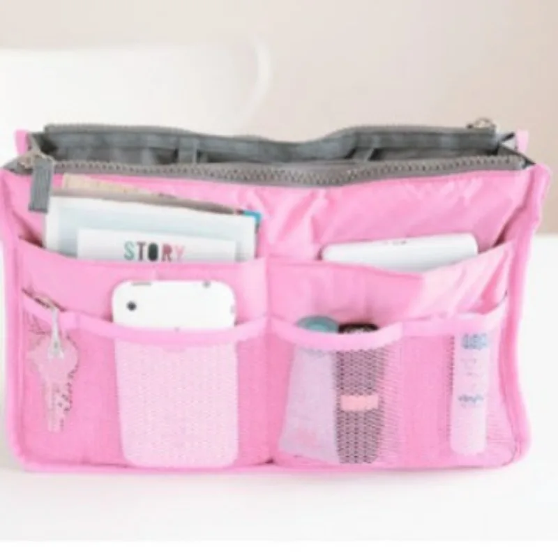 Handbag Organizers Multi-functional Double-folding Storage Bag Large-capacity Bag Organizers Classification Bag