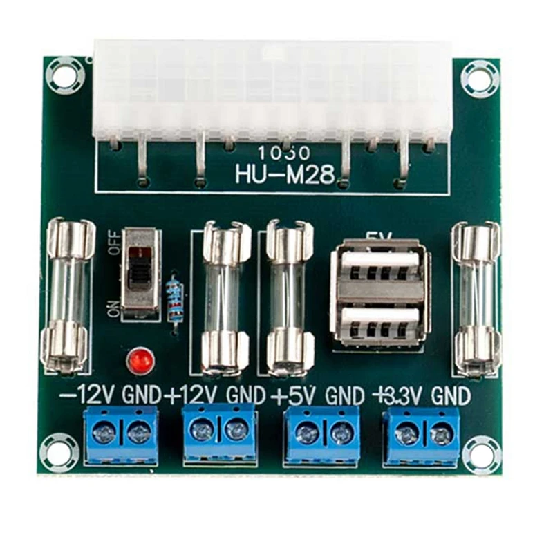 ATX Transfer Board Voedingsadapter Voeding Testmodule Voeding Circuit Outlet Module