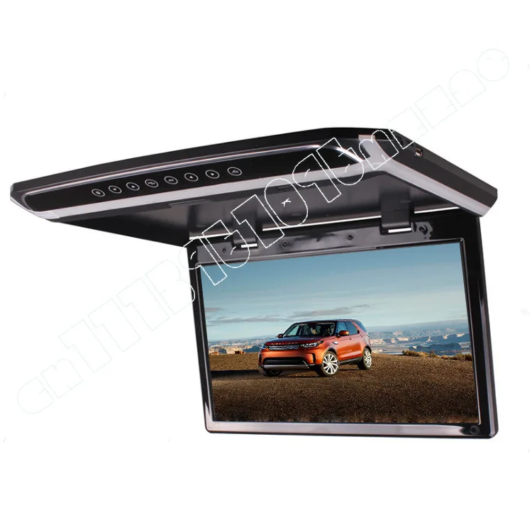 Slim 10.1 Inch Car Ceiling MP5 Display High Definition HDMI Car Rear Entertainment TV