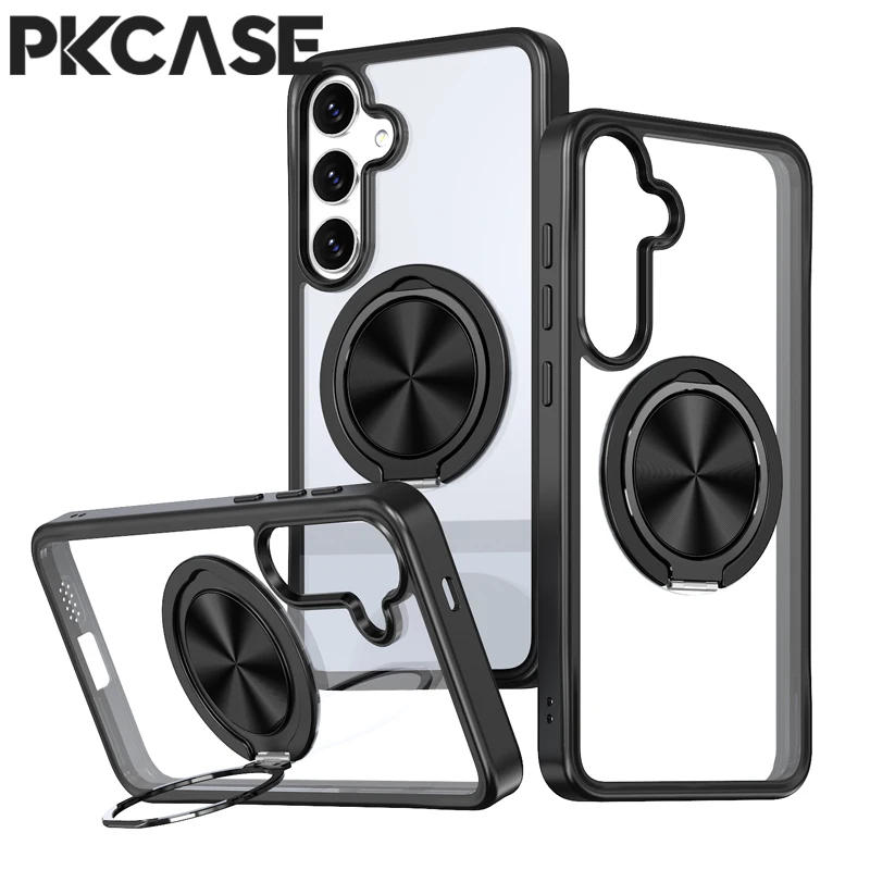 

PKCASE Shockproof Case For Samsung S24 S23 S22 S21 S20 Plus Ultra Magnetic Cover For Galaxy A73 A72 A53 A52S A33 A23 A14 A13 M23