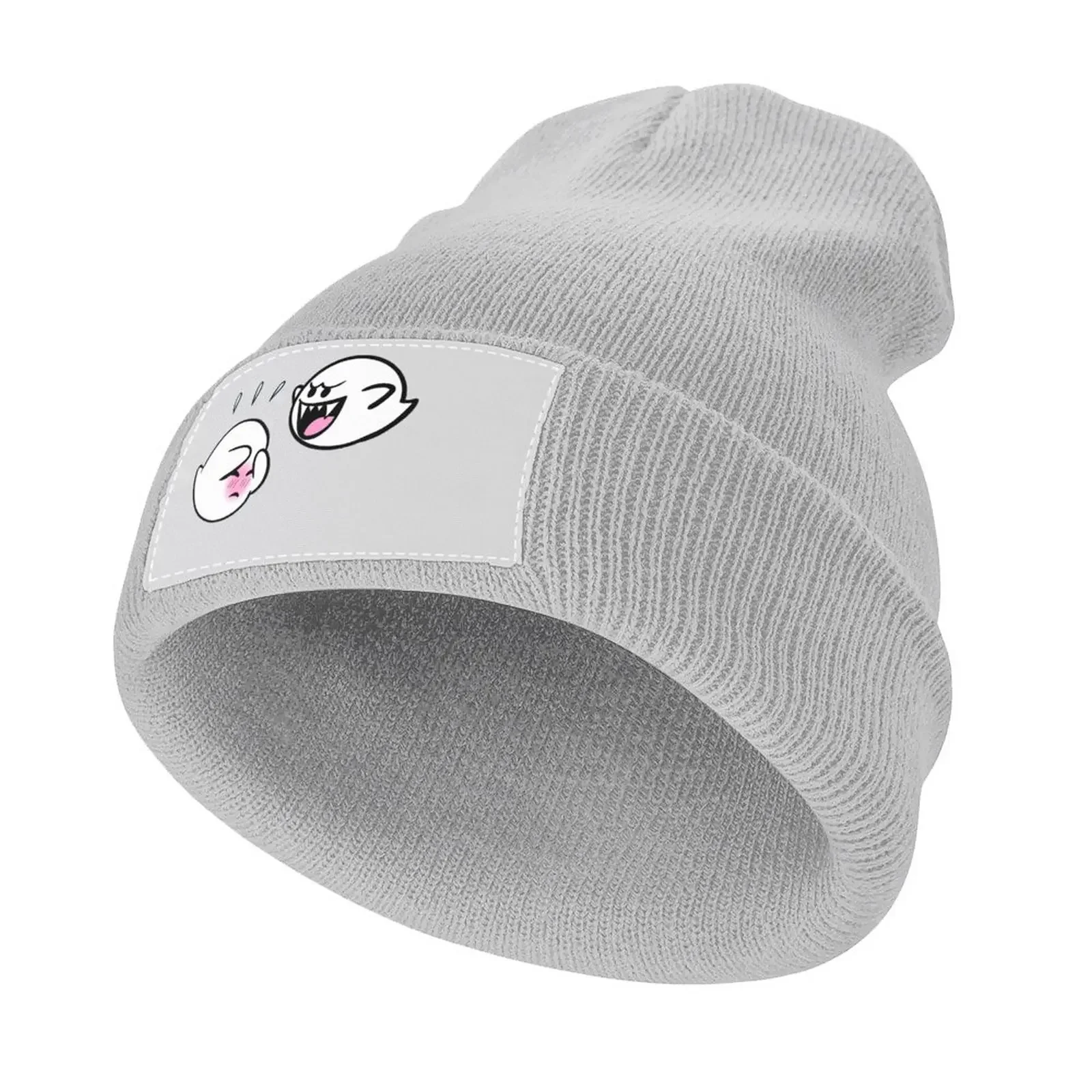 

Cute Boo Knitted Hat dad hat Bobble Hat Mens Caps Women's