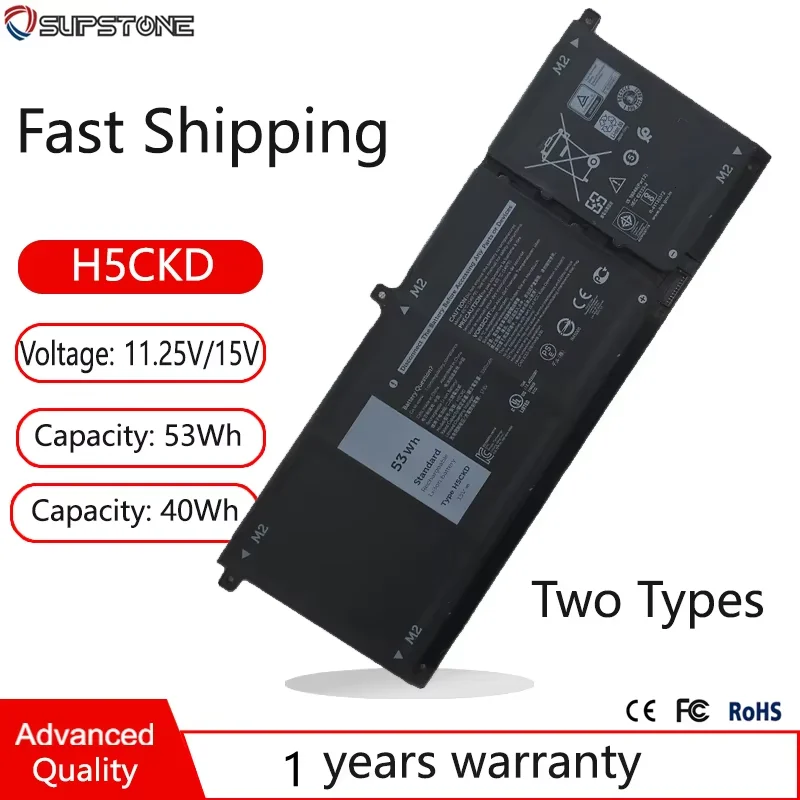 H5CKD 7T8CD TXD03 9077G JK6Y6 Battery For Dell Inspiron 5301 5400 5401 5402 5408 5409 5505 5509,titude 3410 3510,ostro 5501 5502