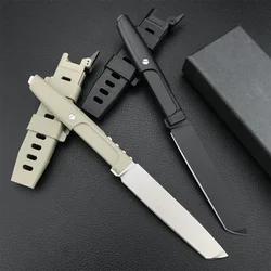 MAMBA Combat Fixed Knife 440c Steel Nylon Glass Fiber Handle Outdoor Tactical Camping Hunting Survival Utility EDC Tools