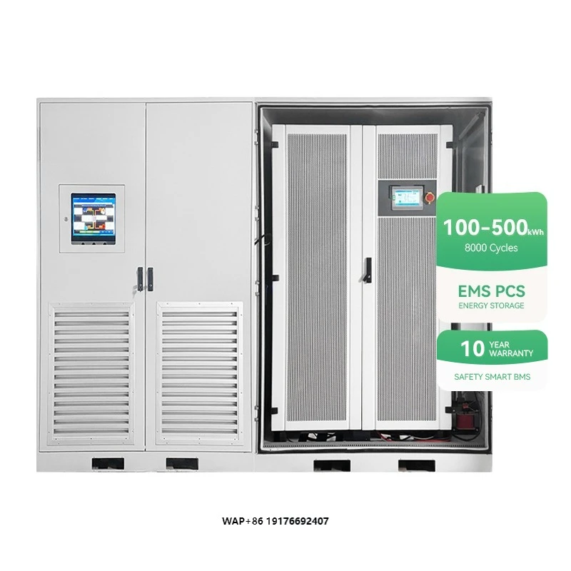 Sunwave Industrial Commercial 100kWh 150kWh 200kWh 250kWh Storage Lifepo4 Battery Pack Cabinet Lithium Batterie
