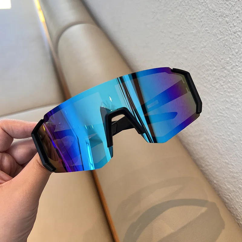 UV Sandproof ขี่จักรยานแว่นตากันแดดกีฬากลางแจ้งยอดนิยม Punk ขนาดใหญ่แว่นตากันลมสกีขี่จักรยานขี่จักรยาน Goggle