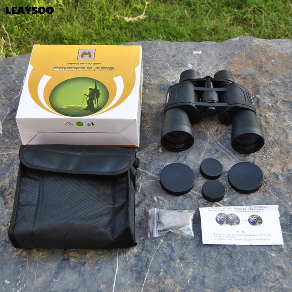 Jumelles professionnelles à zoom 8-24X, télescope à objectif large de 50 mm, corps entièrement métallique, haute résolution, optique 2.8 pour l'observation des étoiles