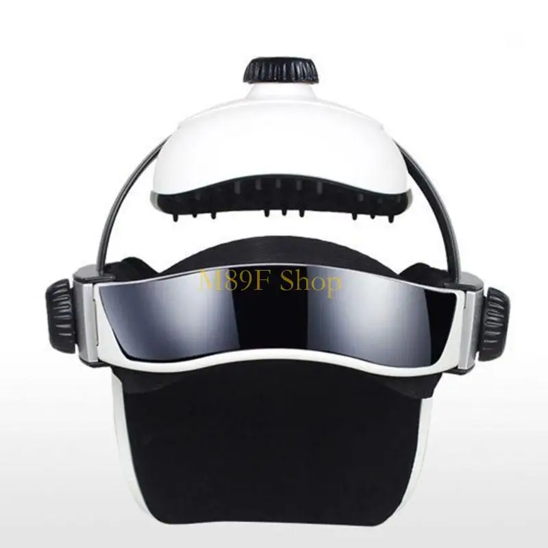 

M89F Электрический массажер для головы, интеллектуальный вибрационный пресс для давления воздуха, пресс для расслабления