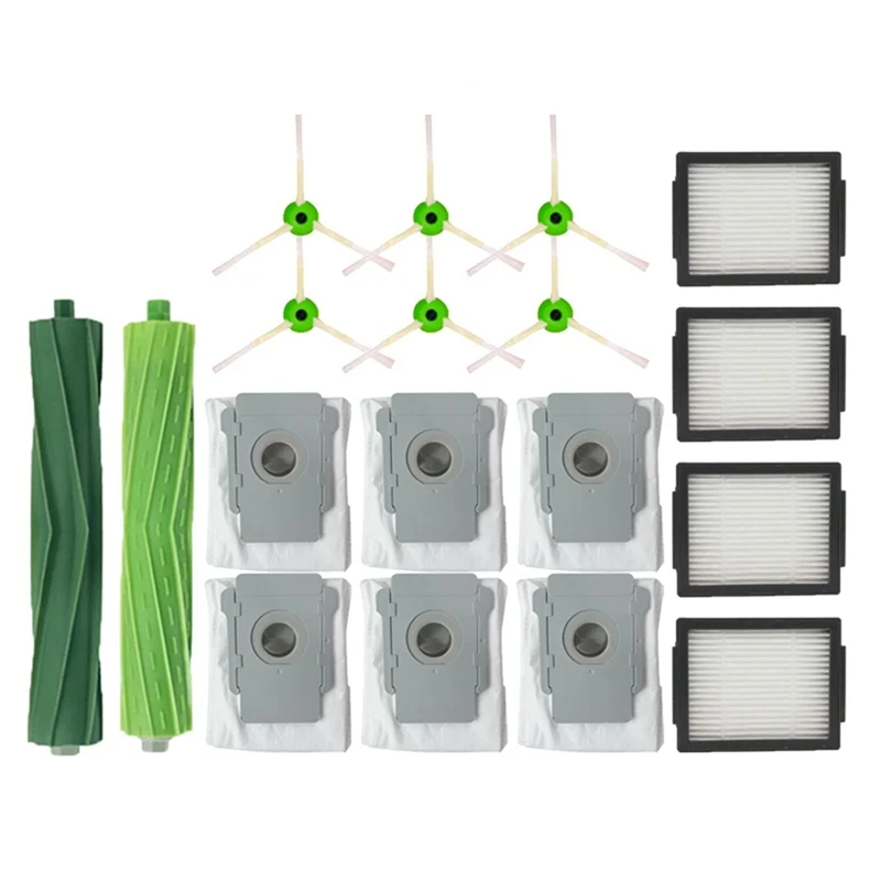 

AF89-для Irobot Roomba I7 I7 I6 I8 I3 Plus E5 E7 E&I Series Основная боковая щетка Hepa-фильтры Запасные части для пылесоса