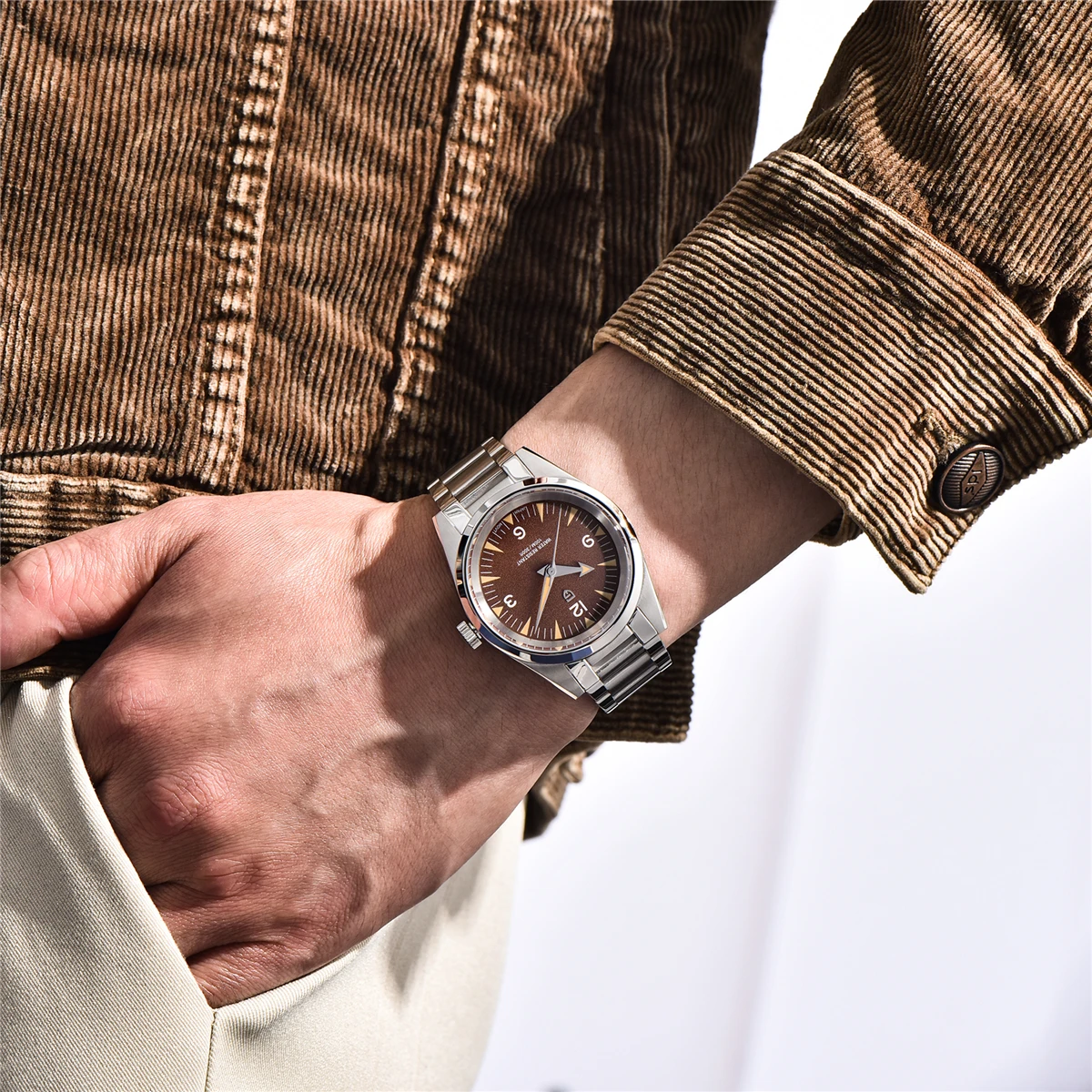 PAGANI DESIGN 2025 New Men Quartz Watches VH31 Retro PD1793 Sapphire Glass Stainless Steel Waterproof 100m Luminous reloj hombre