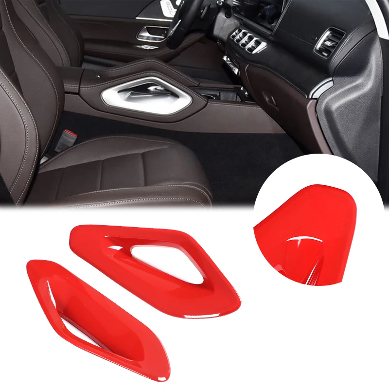

New Side Armrest Cover Trim Sticker Interior Armrest Trim Frame Car Accessories For Benz GLE GLS Class W167 C167 X167 2020-2022
