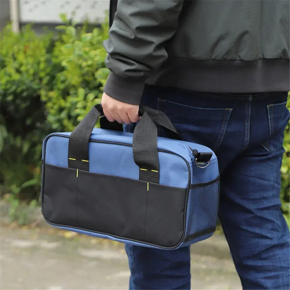 New Large Capacity Tool Bags Dirt-resistant Handbag Wear-resistant Waterproof Oxford Cloth Electrician Tool Backpack Packaging