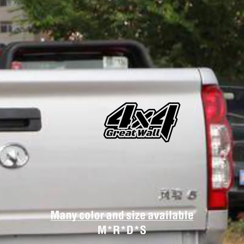 Rear Bed Side Sticker For GWM Great Wall Poer UTE Cannon X L Truck Graphic 4x4 Car Decor Decals Cover Auto Accessories