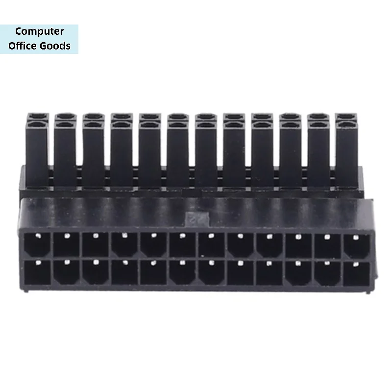 ATX 24Pin 90 24 Pin To 24pin Power Plug Adapter Mainboard Motherboard Power Connectors Modular For Power Supply Cables